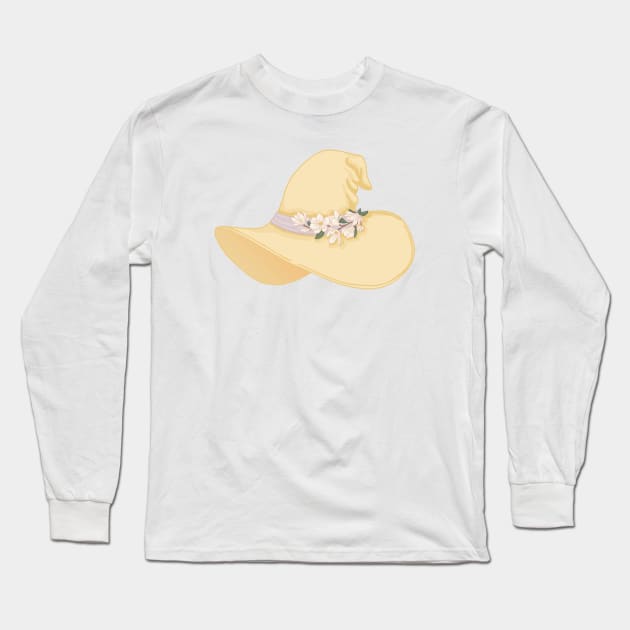 Witch Hat 3 Long Sleeve T-Shirt by littlemoondance